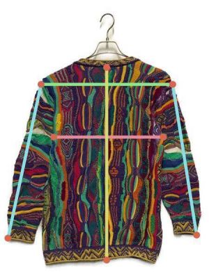 COOGI クージー 3Dニット カーディガン SS-