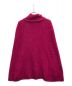 FUMIE=TANAKA (フミエタナカ) Silk Mohair Poncho ショッキングピンク サイズ:1：7800円