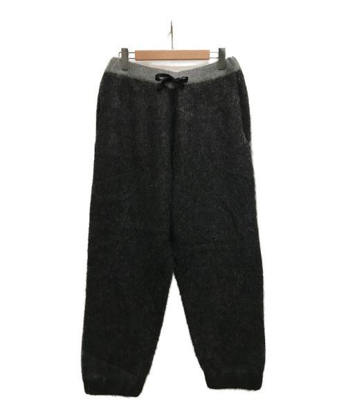 son of the cheese（サノバチーズ）son of the cheese (（サノバチーズ）) Mohair Track Pants ブラック サイズ:Lの古着・服飾アイテム