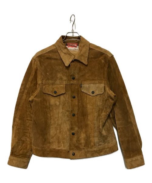 LEVI'S（リーバイス）LEVI'S (リーバイス) ヴィンテージ3rdスエードジャケット ブラウン サイズ:-の古着・服飾アイテム