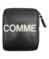 COMME des GARCONS（コムデギャルソン）の古着「Wallet Huge Logo」｜ブラック