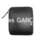 COMME des GARCONS (コムデギャルソン) Wallet Huge Logo ブラック サイズ:-：8800円