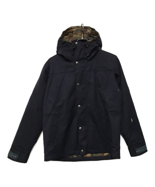 SOPHNET.（ソフネット）SOPHNET. (ソフネット) 2 LAYER WOOL MOUNTAIN PARKA ネイビー サイズ:Ⅿの古着・服飾アイテム