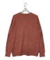 AURALEE (オーラリー) COTTON LINEN CUT SHAGGY KNIT CARDIGAN ピンク サイズ:4：15000円