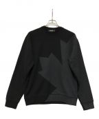 DSQUARED2ディースクエアード）の古着「MEGALEAF COOL SWEATER」｜ブラック