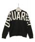 DSQUARED2（ディースクエアード）の古着「D2 MACRO COOL SWEATER」｜ブラック