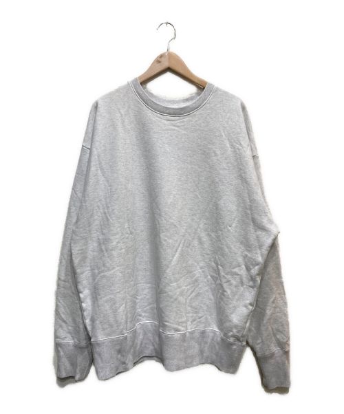 mocT（モクティ）mocT (モクティ) MANVAN AH.H (エーエイチエイチ) CREW-NECK PO グレー サイズ:2XLの古着・服飾アイテム