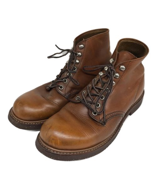 RED WING（レッドウィング）RED WING (レッドウィング) レースアップブーツ ブラウン サイズ:US 8の古着・服飾アイテム