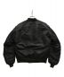 Buzz Rickson's (バズリクソンズ) type BLACK MA-1ジャケット ブラック サイズ:XL：29800円