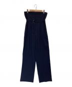 Hed Maynerヘド メイナー）の古着「HIGH WAISTED PANTS」｜ネイビー