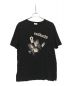 Saint Laurent Paris（サンローランパリ）の古着「プリントTシャツ」｜ブラック