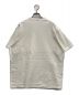 kolor/BEACON (カラービーコン) ネックスイッチング プリント Tシャツ ホワイト サイズ:Ⅿ：12000円