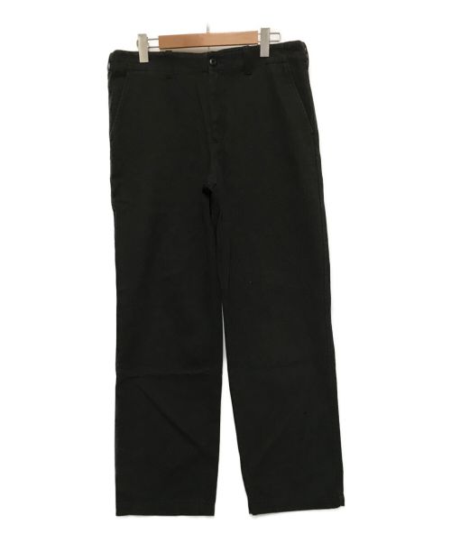 stussy（ステューシー）stussy (ステューシー) Uniform Pants ブラック サイズ:W34の古着・服飾アイテム