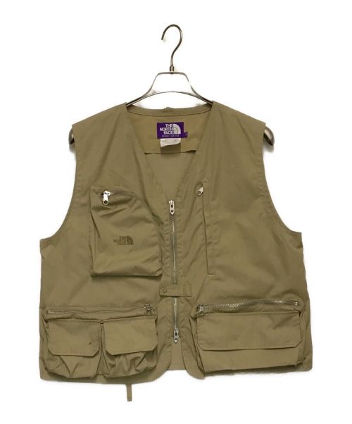 THE NORTHFACE PURPLELABEL（ザ・ノースフェイス パープルレーベル）THE NORTHFACE PURPLELABEL (ザ ノースフェイス パープルレーベル) 65/35 Angle Vest ブラウン サイズ:Mの古着・服飾アイテム