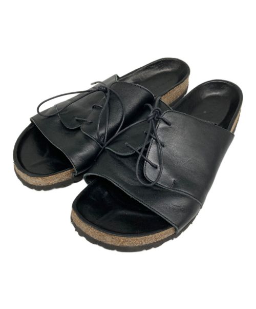 SHINYA KOZUKA（シンヤコズカ）SHINYA KOZUKA (シンヤコズカ) POSTMAN CANVAS SANDAL ブラック サイズ:41の古着・服飾アイテム