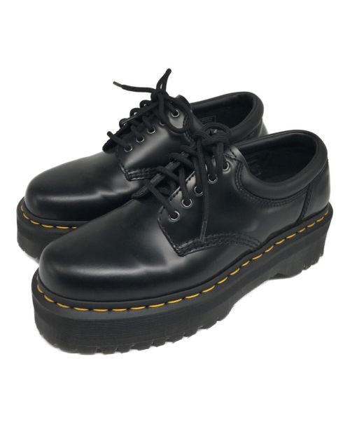 Dr.Martens（ドクターマーチン）Dr.Martens (ドクターマーチン) 厚底5ホールシューズ ブラック サイズ:US 7の古着・服飾アイテム