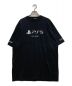 BALENCIAGA（バレンシアガ）の古着「PlayStation printed cotton T-shirt」｜ブラック