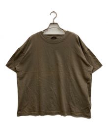 MONCLER×HYKE（モンクレール×ハイク）の古着「コラボロゴTシャツ」｜グレー