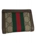 GUCCI (グッチ) オフィディアGG カードケース ブラウン：32800円