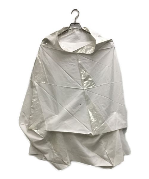 ISSEY MIYAKE 1325（イッセイミヤケ1325）ISSEY MIYAKE 1325 (イッセイミヤケ1325) ビックプリーツラメワンピース ホワイト サイズ:3の古着・服飾アイテム