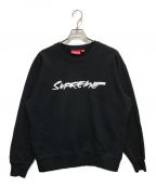 SUPREMEシュプリーム）の古着「Futura Logo Crewneck」｜ブラック