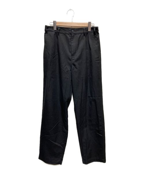 stussy（ステューシー）stussy (ステューシー) VOLUME PLEATED TROUSER ブラック サイズ:W30の古着・服飾アイテム