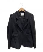 Ameri VINTAGE×STUDIOUSアメリヴィンテージ×ステュディオス）の古着「WAIST SHAPE FLARE JACKET」｜ブラック