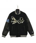 RAVERACERSレイヴ・レイサーズ）の古着「varsity jacket」｜ブラック