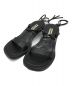 JIL SANDER（ジルサンダー）の古着「Lace-Up High Heel Sandals」｜ブラック