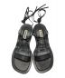 JIL SANDER (ジルサンダー) Lace-Up High Heel Sandals ブラック サイズ:37：20000円