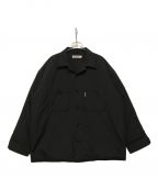 COOTIE PRODUCTIONSクーティープロダクツ）の古着「Padded Error Fit Work Shirt Jacket」｜ブラック