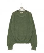 Ernie Paloアーニーパロ）の古着「Linen Rib Knit」｜グリーン