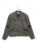 carservice×寅壱カーサービス×トライチ）の古着「HEARTBEAT RIDERS JACKET」｜グレー