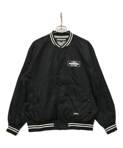 NEIGHBORHOOD（ネイバーフッド）NEIGHBORHOOD (ネイバーフッド) BASEBALL JACKET ブラック サイズ:Ⅼの古着・服飾アイテム