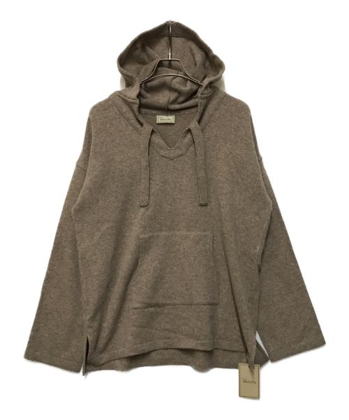 mexipa（メキパ）mexipa (メキパ) ニットパーカー ブラウン サイズ:Mの古着・服飾アイテム