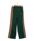 jiedaジエダ）の古着「5 STRIPE JERSEY PANTS」｜グリーン