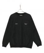 NEIGHBORHOODネイバーフッド）の古着「JERSEY C-CREW LS」｜ブラック