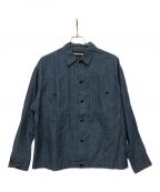 NEIGHBORHOODネイバーフッド）の古着「CHAMBRAY TYPE-2 SH LS . CO」｜インディゴ