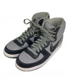 NIKEナイキ）の古着「TERMINATOR HIGH BASIC ND LTHR」｜グレー×ネイビー