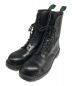 SOLOVAIR（ソロヴェアー）の古着「11-eyelet Boots」｜ブラック