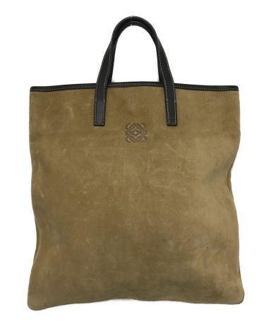 【中古・古着通販】LOEWE (ロエベ) アナグラムスエードトート