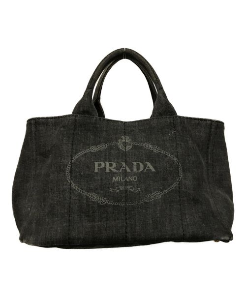 PRADA（プラダ）PRADA (プラダ) カナパ2wayバッグ ブラックの古着・服飾アイテム