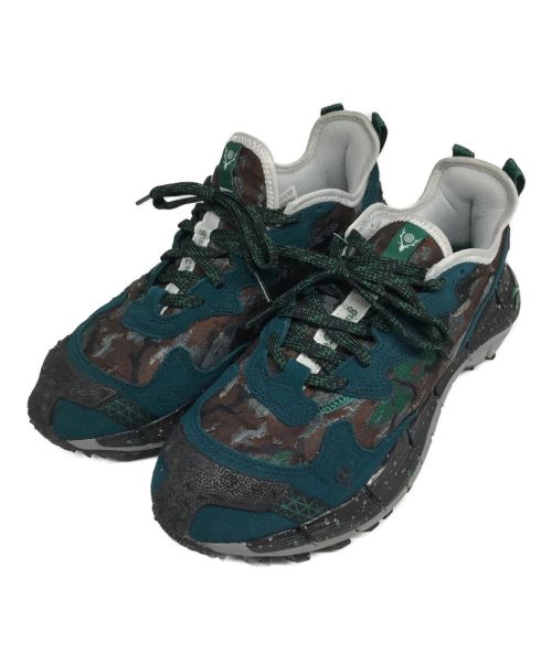 REEBOK（リーボック）REEBOK (リーボック) South2 West8 (サウスツー ウエストエイト) Zig Kinetica 2.0 Edge “Horn Camo” グリーン サイズ:US 9の古着・服飾アイテム