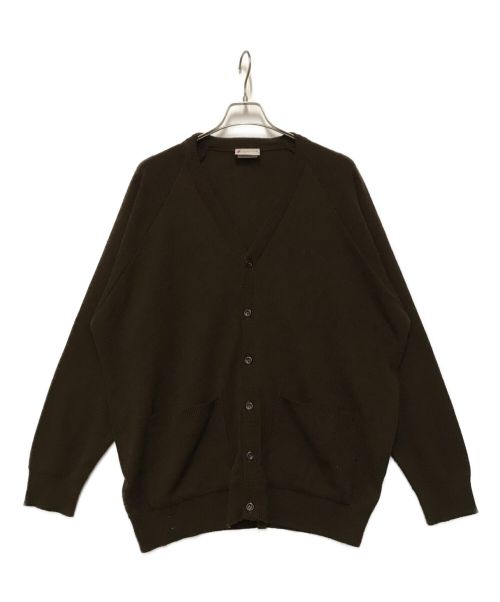 The Ennnoy Professional（ザ エンノイ プロフェッショナル）The Ennnoy Professional (ザ エンノイ プロフェッショナル) Charles Kirk (チャールズ カーク) BUTTON CARDIGAN ブラウン サイズ:XLの古着・服飾アイテム