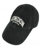 BALENCIAGAバレンシアガ）の古着「London Logo City Cap」｜ブラック