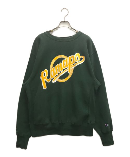 Champion REVERSE WEAVE（チャンピオンリバースウィーブ）Champion REVERSE WEAVE (チャンピオンリバースウィーブ) 90’Sリバースウィーブスウェット グリーン サイズ:Ⅼの古着・服飾アイテム