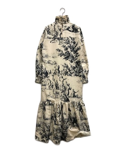 JOHN（ジョン）JOHN (ジョン) French Scenic Printed Dress ベージュ サイズ:Sの古着・服飾アイテム