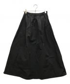 Lisiereリジェール）の古着「Grosgrain Volume Skirt」｜ブラック