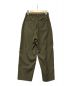 SOFTHYPHEN (ソフトハイフン) WOOLY SERGE TROUSERS オリーブ サイズ:1：9800円