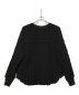 TAAKK (ターク) SUPER BIG WAFFLE PULL OVER ブラック サイズ:2：15800円